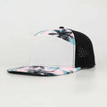 white front with palm trees and black back