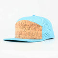cork front with baby blue