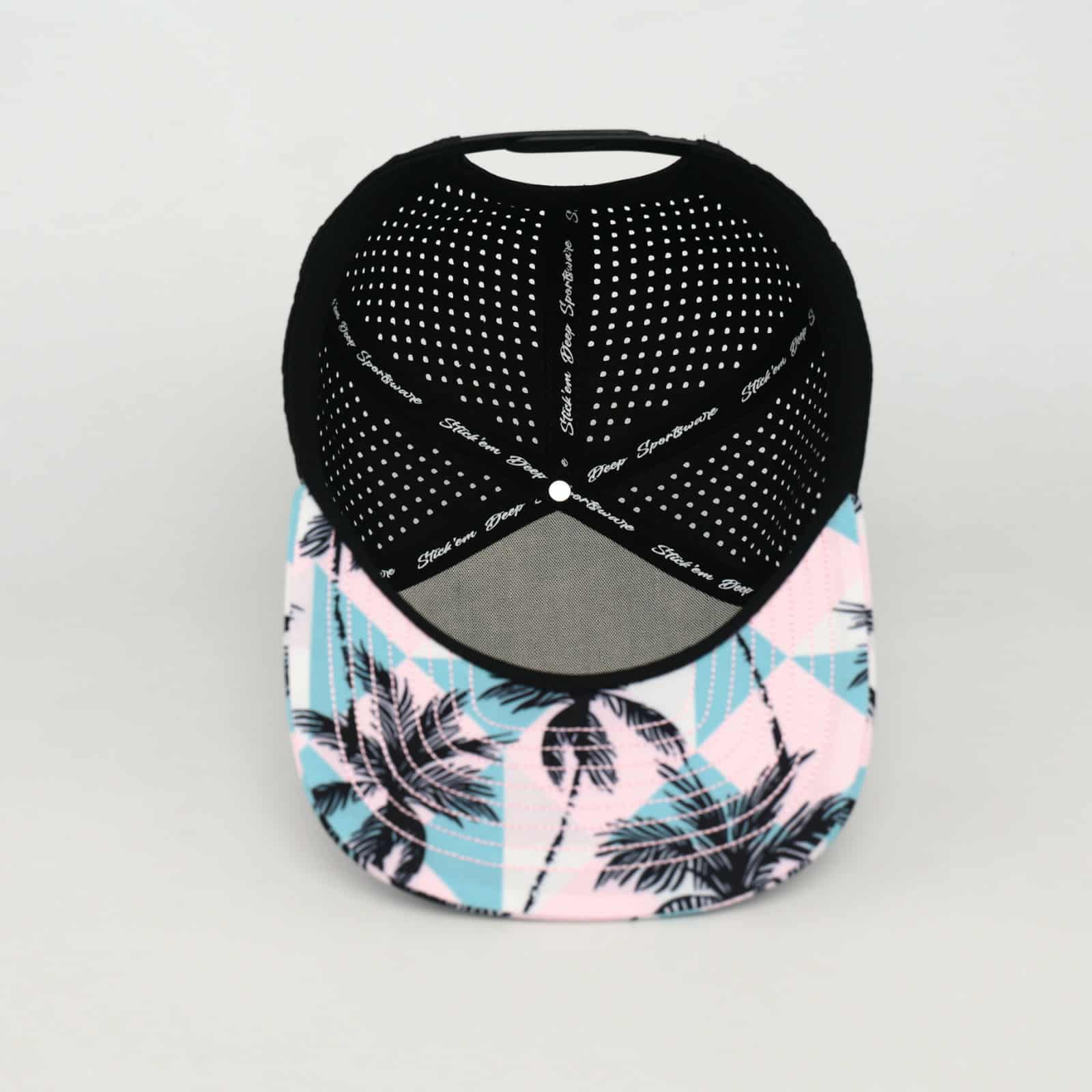 white with palms black back
