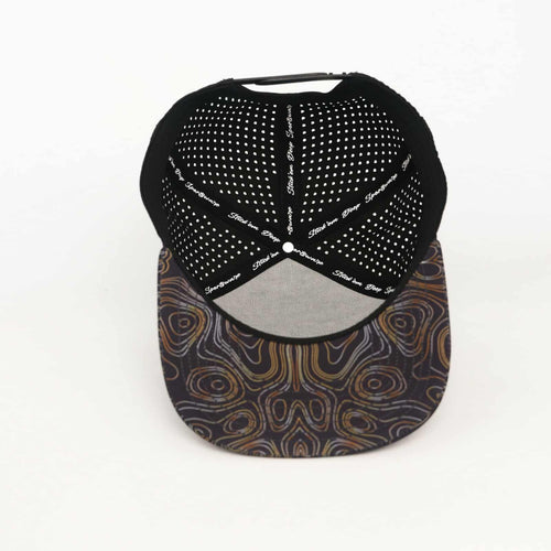 black front brown topo and black back