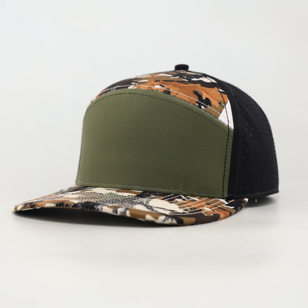 green front with leaf camo and black back