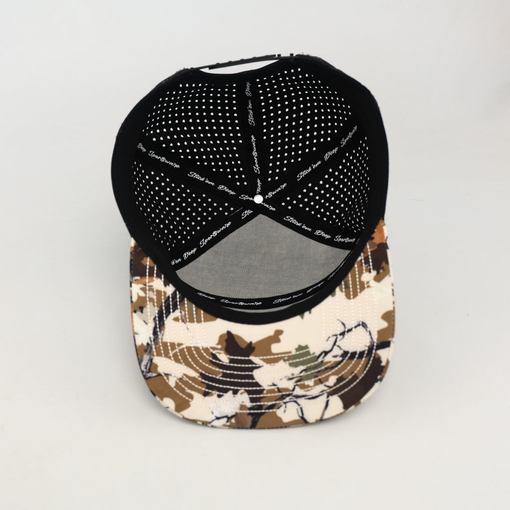 green front with leaf camo and black back