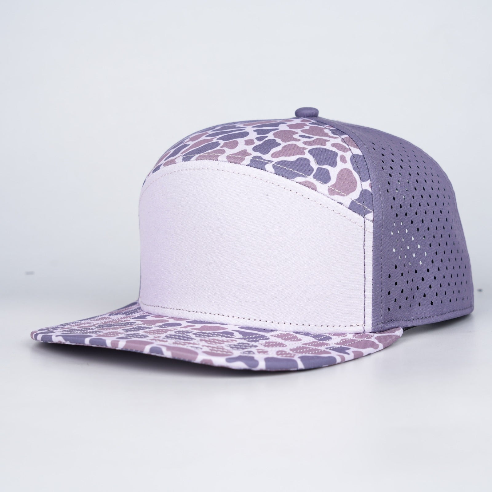 light shade of pink front with pink and grey camo
