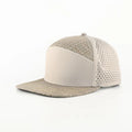 Stick'em Deep Gray Animal Print Flat Bill Snapback – Gray Back — front view