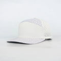 Stick'em Deep Light Milk Animal Print Flat Bill Snapback – Light Milk Back — front view