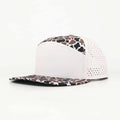 Stick'em Deep Tan, Brown & Black Camo Flat Bill Snapback – Tan Back — front view